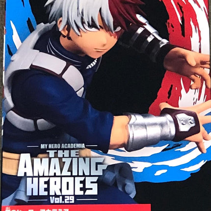 Hero Academia The Shoto Todoroki (MHA) Amazing Heroes Vol., My, Amazing Heroes Vol. 29, Banpresto figure, 5.5" tall