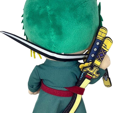 Great Eastern Animation GE-52803 One Piece 9" Roronoa Zoro Stuffed Plush, 8"