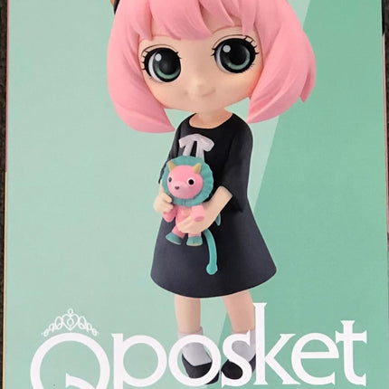 x Family Anya Forger II (Ver. A), Q, SPY, Q Posket, Banpresto figure, 5.1" tall