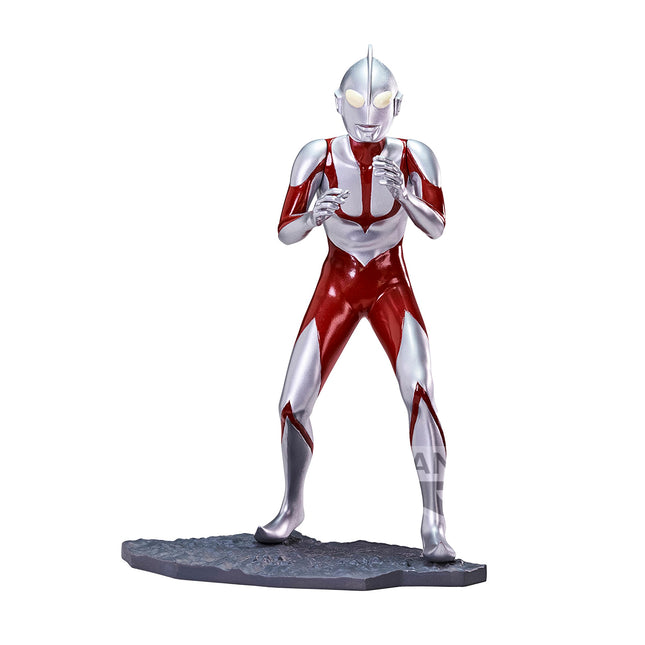 Japan Heroes Universe Ultraman, Bandai Spirits Art, Shin, Banpresto figure, 5.1" tall