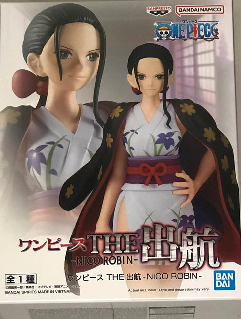 Piece Nico Robin, Bandai Spirits The, One, Banpresto figure, 6.7" tall