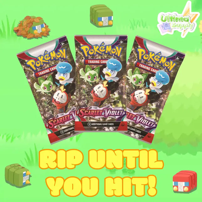 Pokemon TCG Scarlet & Violet Base Rip 'Till You Hit RTYH