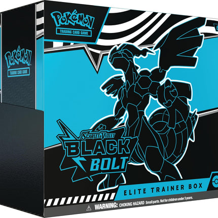Pokemon TCG Scarlet & Violet Black Bolt/White Flare Elite Trainer Box