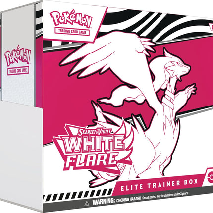 Pokemon TCG Scarlet & Violet Black Bolt/White Flare Elite Trainer Box