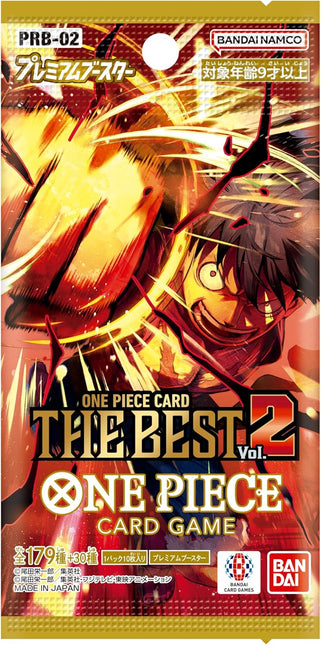 One Piece Card Game: The Best Vol. 2 (PRB-02) Booster Box - Japanese