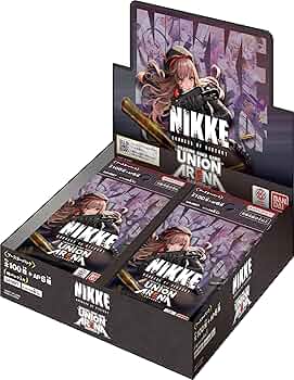 Bandai Union Arena Nikke Goddess of Victory Booster Box  - 16 Booster Packs