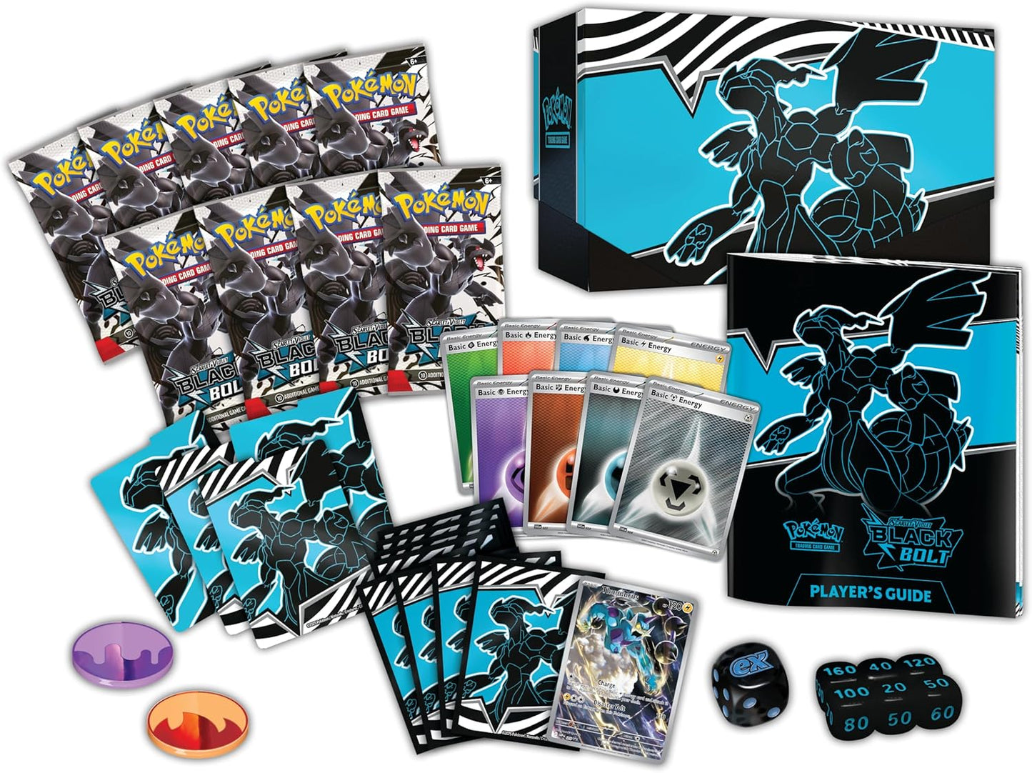 Pokemon TCG Scarlet & Violet Black Bolt/White Flare Elite Trainer Box