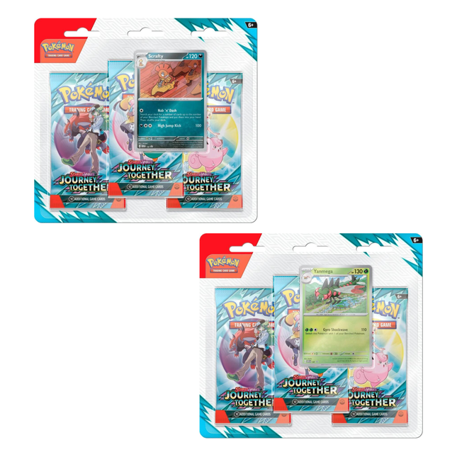 Pokemon TCG Journey Together 3 Booster Pack Blister