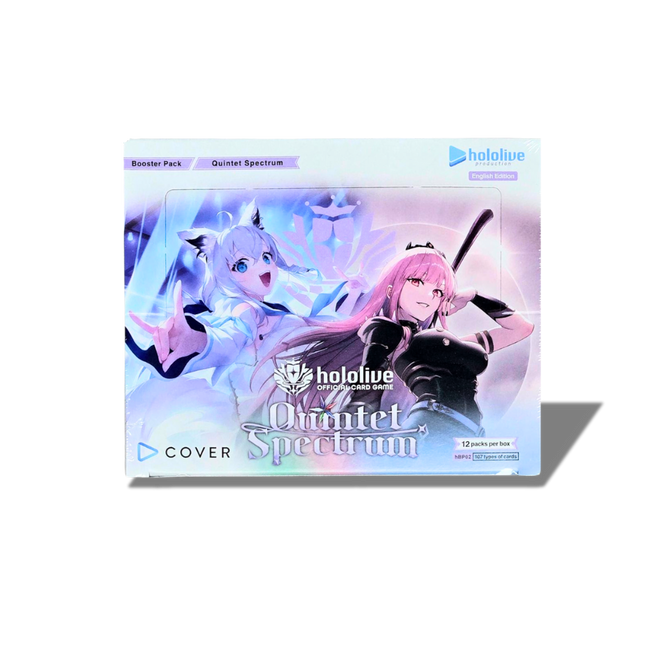 Hololive Official Card Game: Quintet Spectrum Booster Box