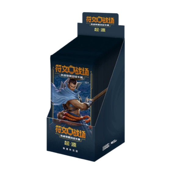 Riftbound League of Legends TCG Origin Chinese Slim Booster Box - 12 Packs, 5 Cards Each