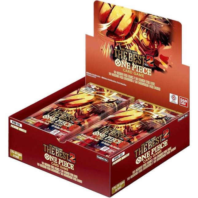 One Piece CCG The Best Volume 2 Premium Booster Box PRB-02