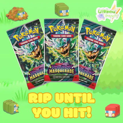 Pokemon TCG Twilight Masquerade Rip 'Till You Hit! RTYH