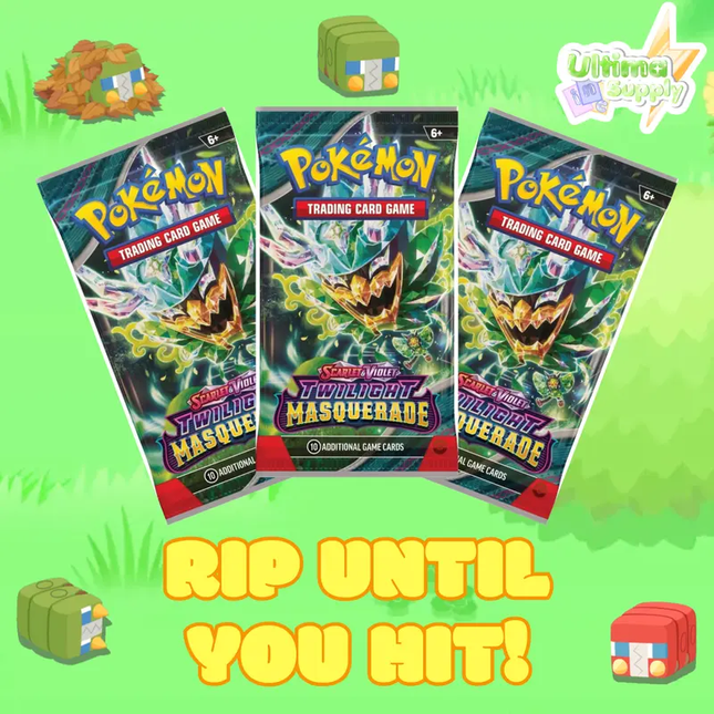 Pokemon TCG Twilight Masquerade Rip 'Till You Hit! RTYH