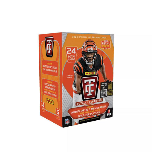 2024 Panini NFL Totally Certified Football Trading Card Blaster Box