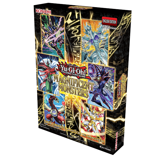 Yu-Gi-Oh! TCG Magnificent Monsters Mini Box - 18 Trading Cards, 3 Booster Packs