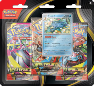 Pokemon Mega Evolutions 3 Pack Blister