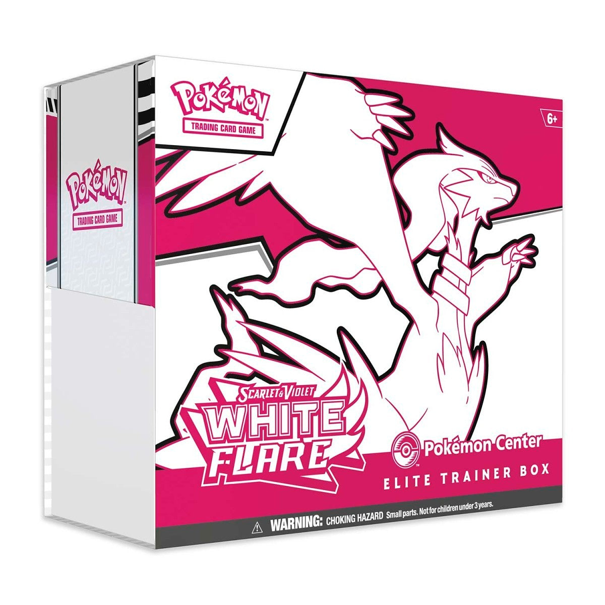 Pokemon TCG Scarlet & Violet Black Bolt White Flare Pokemon Center Exclusive Elite Trainer Box - 11 Packs