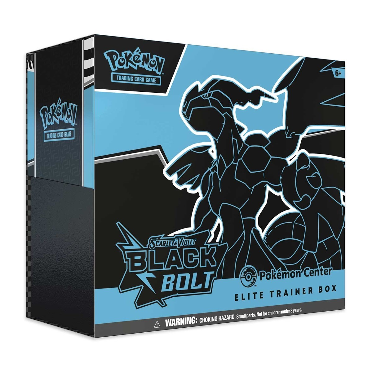 Pokemon TCG Scarlet & Violet Black Bolt White Flare Pokemon Center Exclusive Elite Trainer Box - 11 Packs