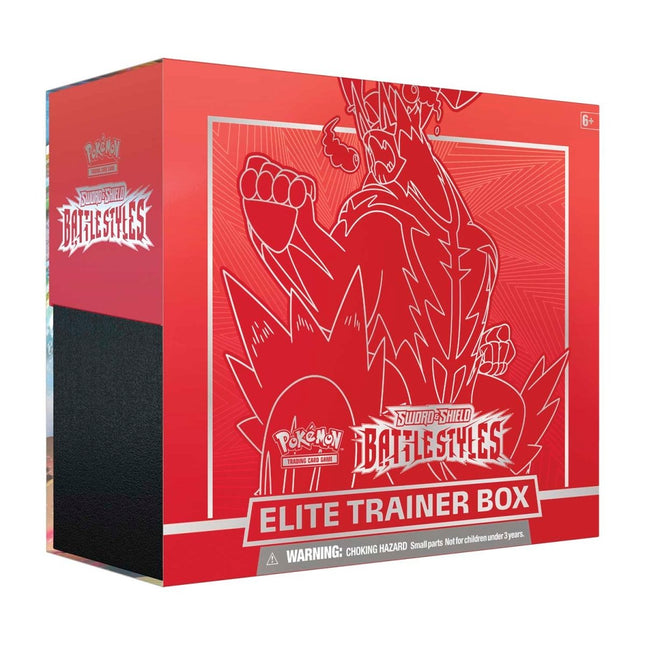 Pokemon TCG Sword & Shield Battle Styles Elite Trainer Box - 8 Packs