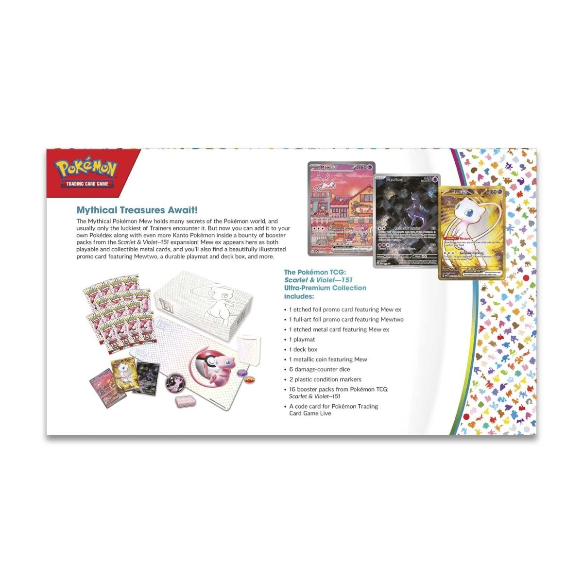 Pokemon TCG Scarlet & Violet 151 Ultra Premium Collection UPC - 16 Packs