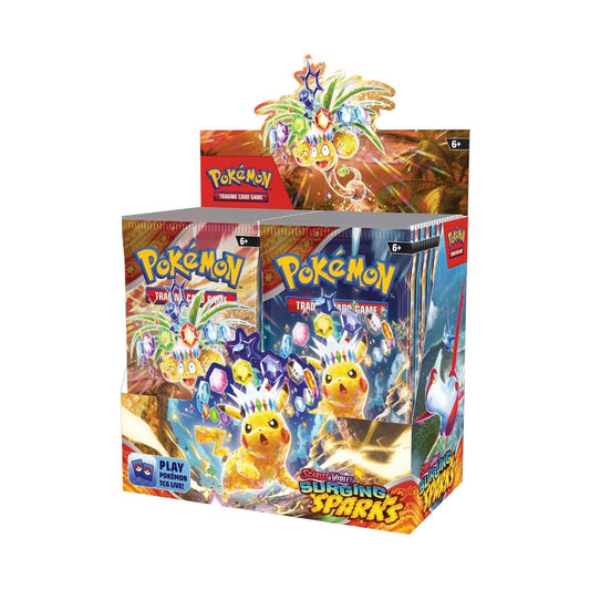 Pokemon TCG Scarlet & Violet Surging Sparks Booster Box - 36 Packs