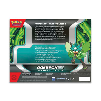 Pokemon TCG Ogerpon EX Premium Collection Box