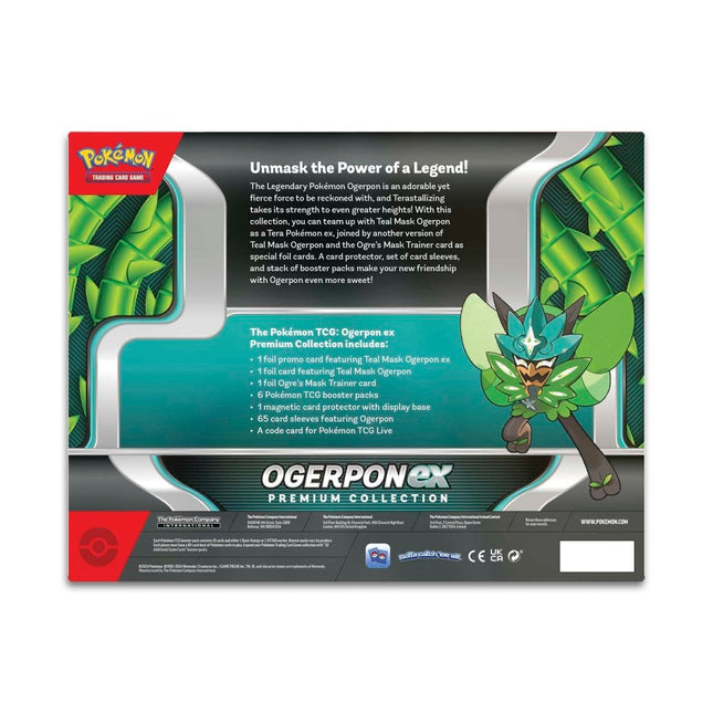 Pokemon TCG Ogerpon EX Premium Collection Box