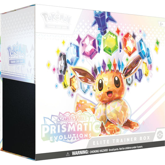 Pokemon TCG Scarlet & Violet Prismatic Evolutions Elite Trainer Box - 9 Packs