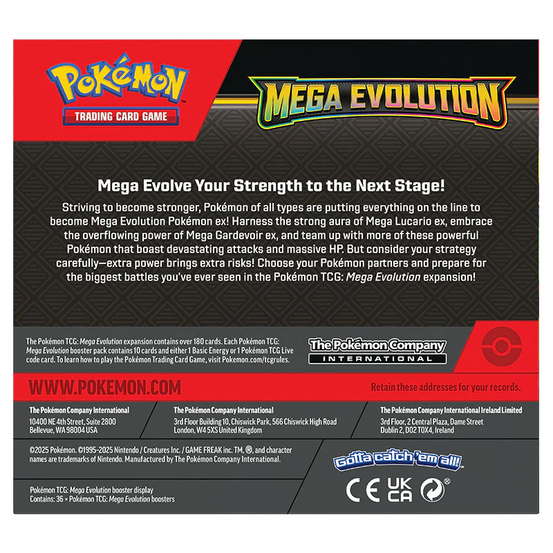 Pokemon Mega Evolution Booster Box