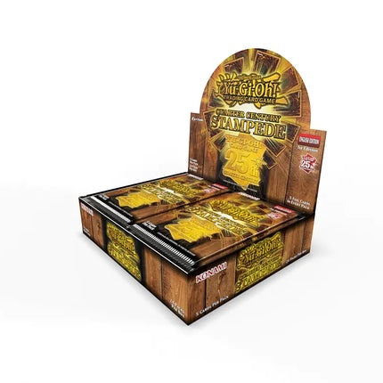 Yugioh TCG Quarter Century Stampede Booster Box - 24 Packs