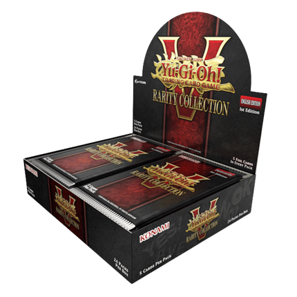 RA05 Rarity Collection 5 booster pack contents — 5-card all-foil packs
