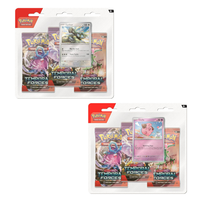 Pokemon TCG Temporal Forces 3 Pack Blister