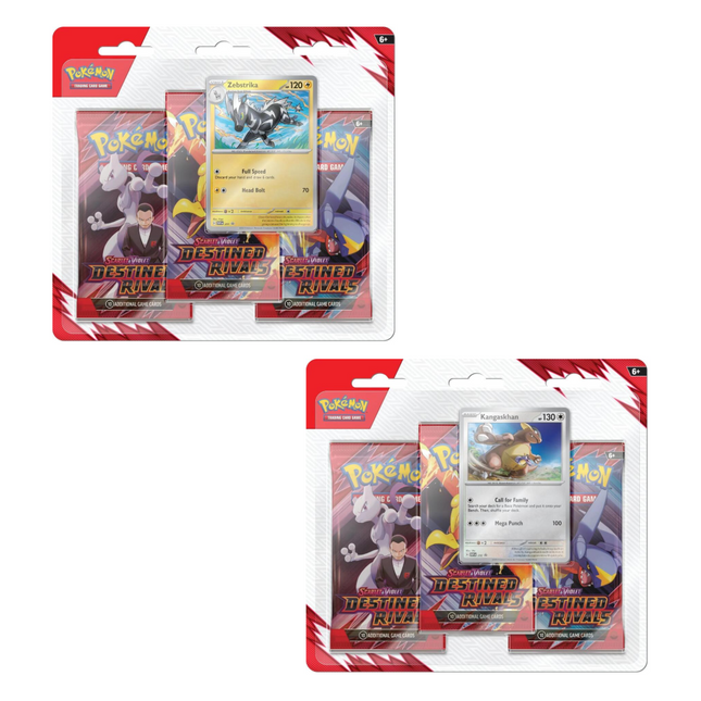 Pokemon TCG Destined Rivals 3 Booster Pack Blister