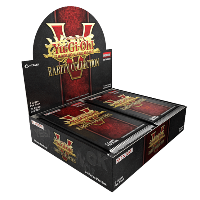 Yu-Gi-Oh! Rarity Collection 5 RA05 Booster Box 1st Edition front