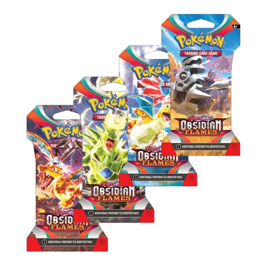 Pokemon TCG Scarlet & Violet Obsidian Flames Sleeved Booster Pack