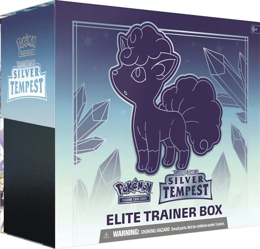 Pokemon TCG Sword & Shield Silver Tempest Elite Trainer Box - 9 Packs