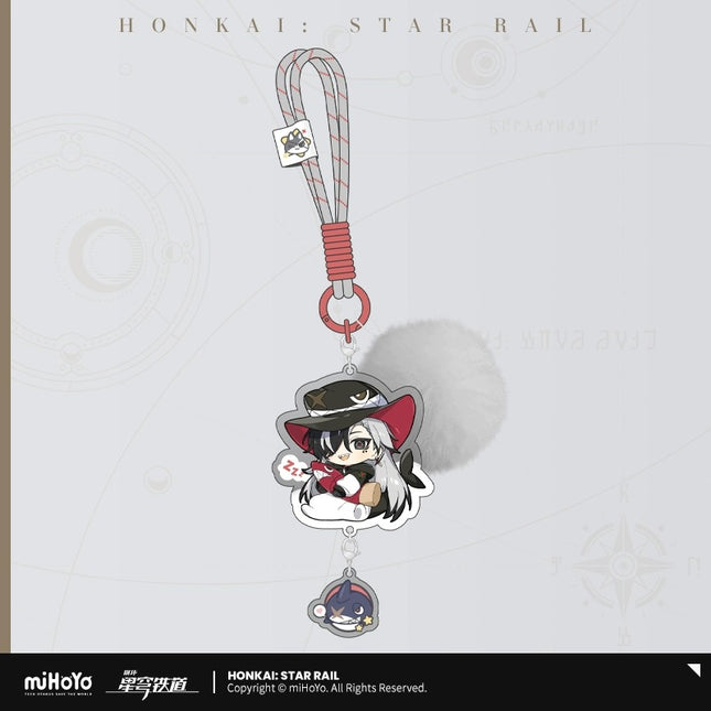 Honkai Star Rail Boy's Dormitory Series Vol. 2 Chibi Acrylic Keychains Official Merchendise PREORDER