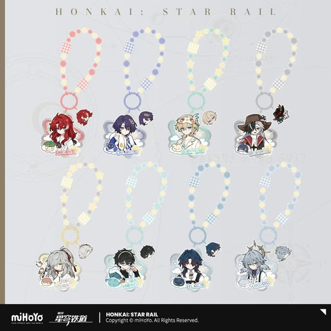 Honkai Star Rail Boy's Dormitory Series Vol. 2 Acrylic Keychains Official Merchendise PREORDER