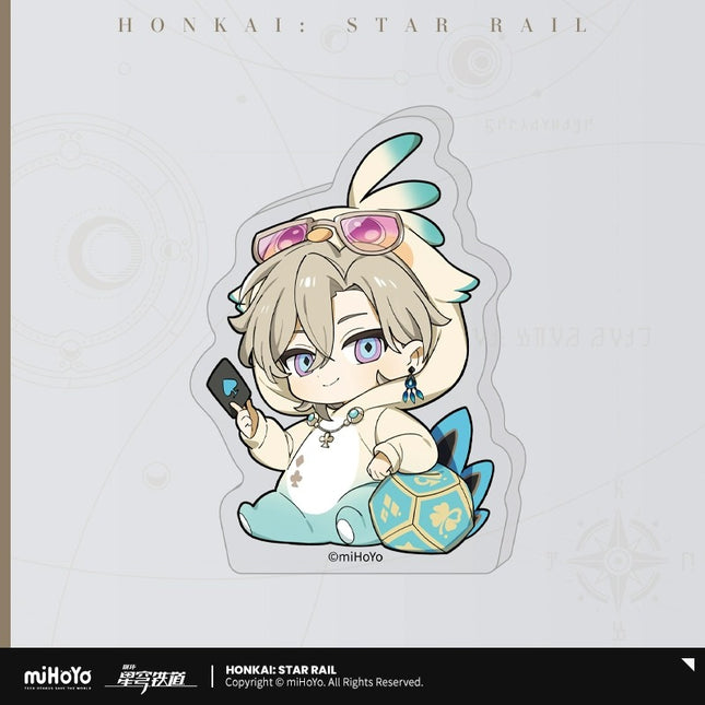 Honkai Star Rail Boy's Dormitory Series Vol. 2 Acrylic Mini Standees Official Merchendise PREORDER