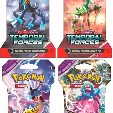 Pokemon TCG Scarlet & Violet Temporal Forces Sleeved Booster Pack