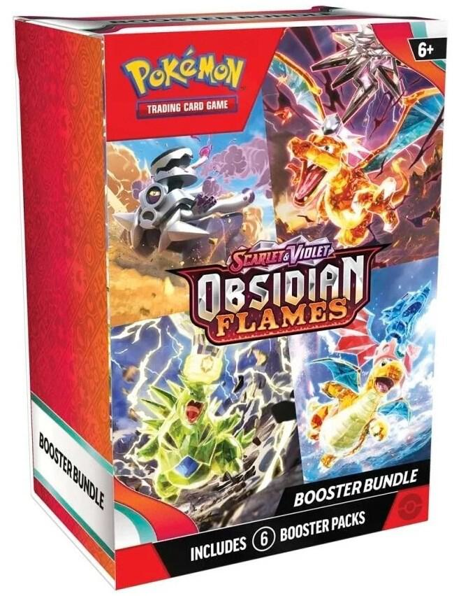 Pokemon Obsidian Flame Booster Bundle - 6  packs
