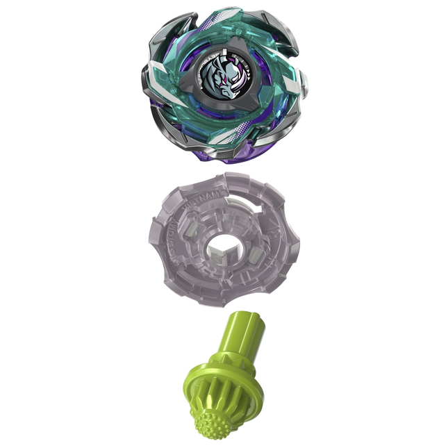 Beyblade X Reaper Rhino C 4-55D CX Starter Pack – Defense Type Top & Launcher