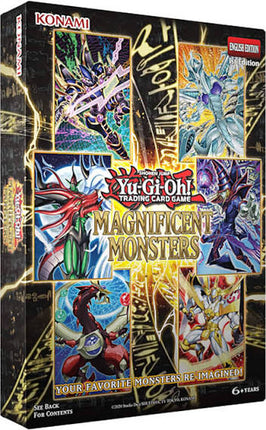 Yu-Gi-Oh! TCG Magnificent Monsters Mini Box - 18 Trading Cards, 3 Booster Packs