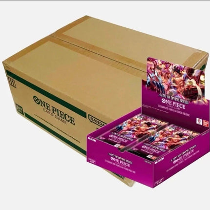One Piece TCG OP11 Fist of Divine Speed Booster Box Case
