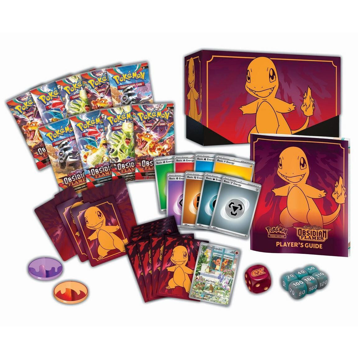 Pokemon TCG Scarlet & Violet Obsidian Flames Elite Trainer Box - 9 Packs
