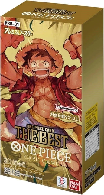 One Piece Card Game: Premium THE BEST (PRB-01) Booster Box - Japanese