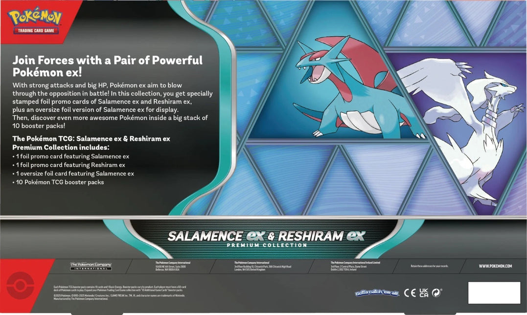 Pokémon TCG: Salamence ex & Reshiram ex Premium Collection