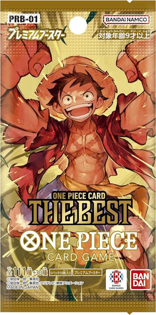 One Piece Card Game: Premium THE BEST (PRB-01) Booster Box - Japanese